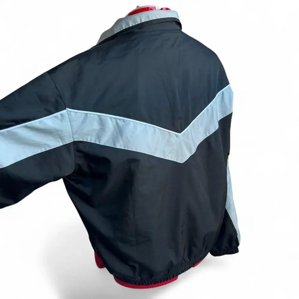 Nike Black & Grey‎ Zip Up Windbreaker Size Large